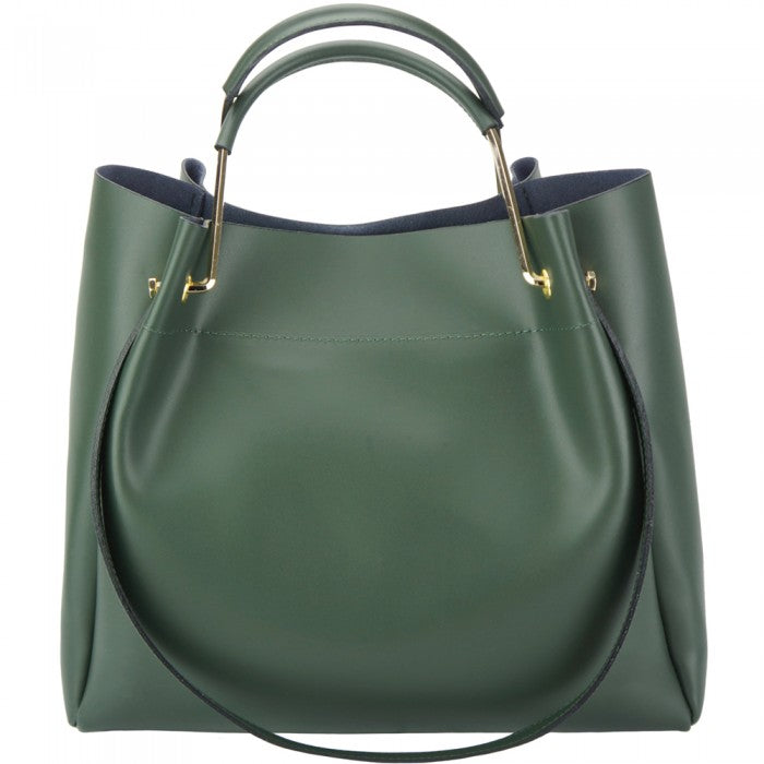 Veronica leather handbag