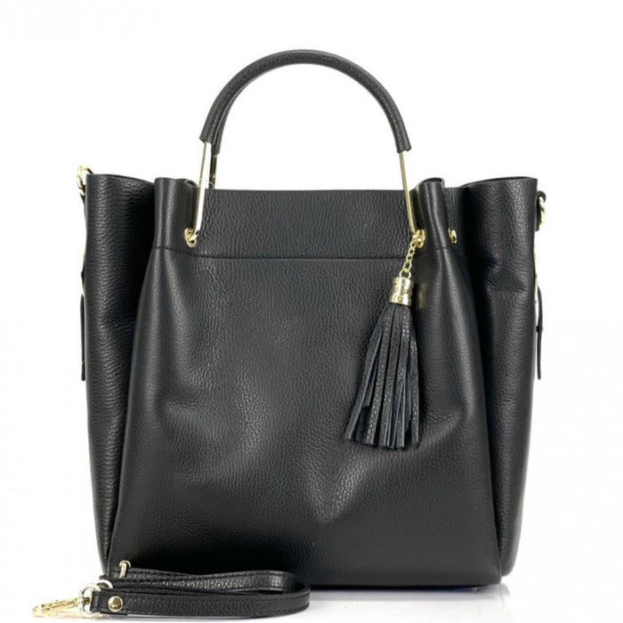 Veronica leather handbag