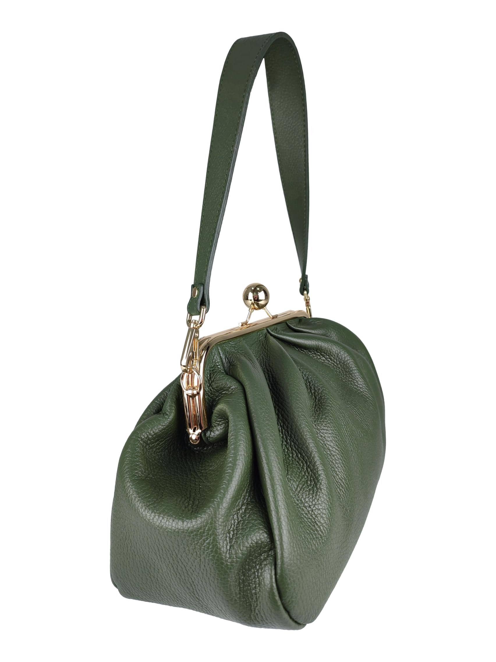 Serena leather handbag
