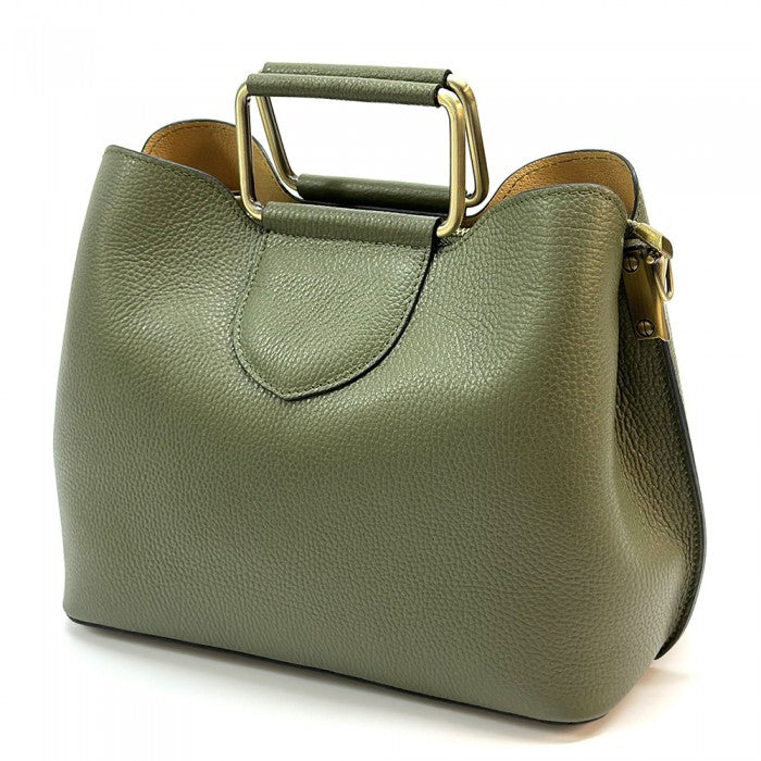 Leather handbag Taziana