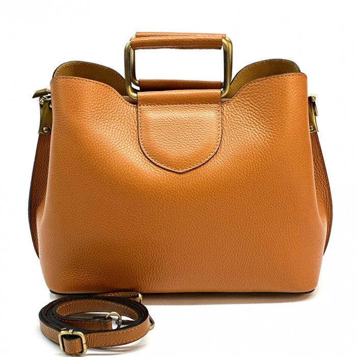 Leather handbag Taziana