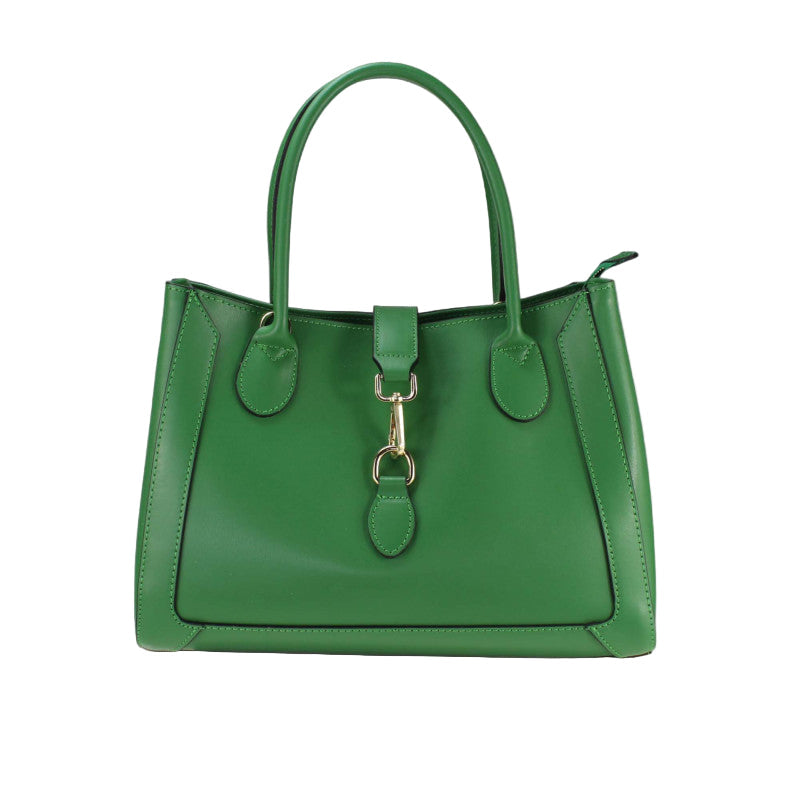 Žalia rankinė 'Lucca' – Verde spalva, priekinis vaizdas