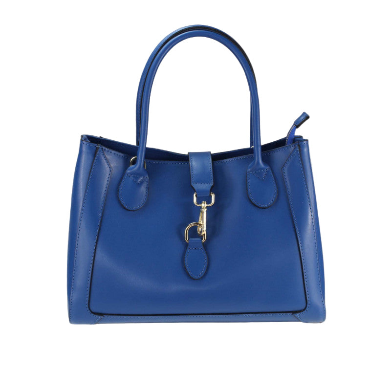 Mėlyna rankinė 'Lucca' – Bluette spalva, priekinis vaizdas