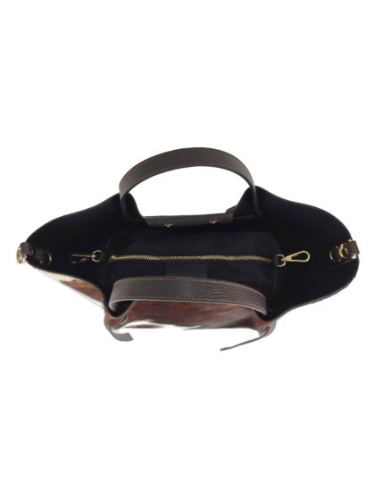 Cavallino - rankinės vidus su juodu pamušalu